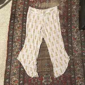 Free People 100% Rayon Tribal Pant